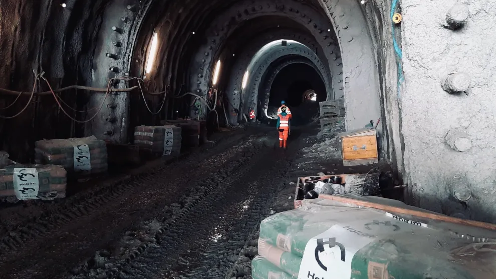  Sanierung des 300 Meter langen Arosertunnels der Räthischen Bahn