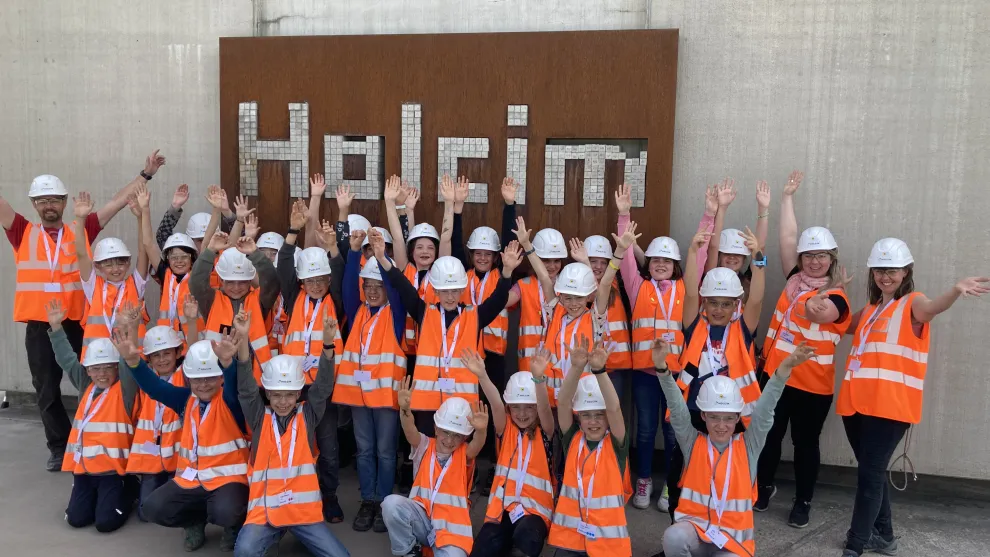 Primarschulbesuch Untervaz Zement erleben