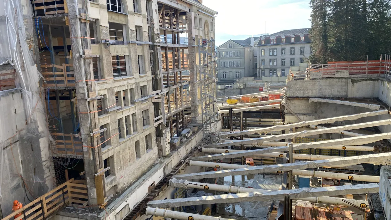  Chantier en cours (décembre 2022)  